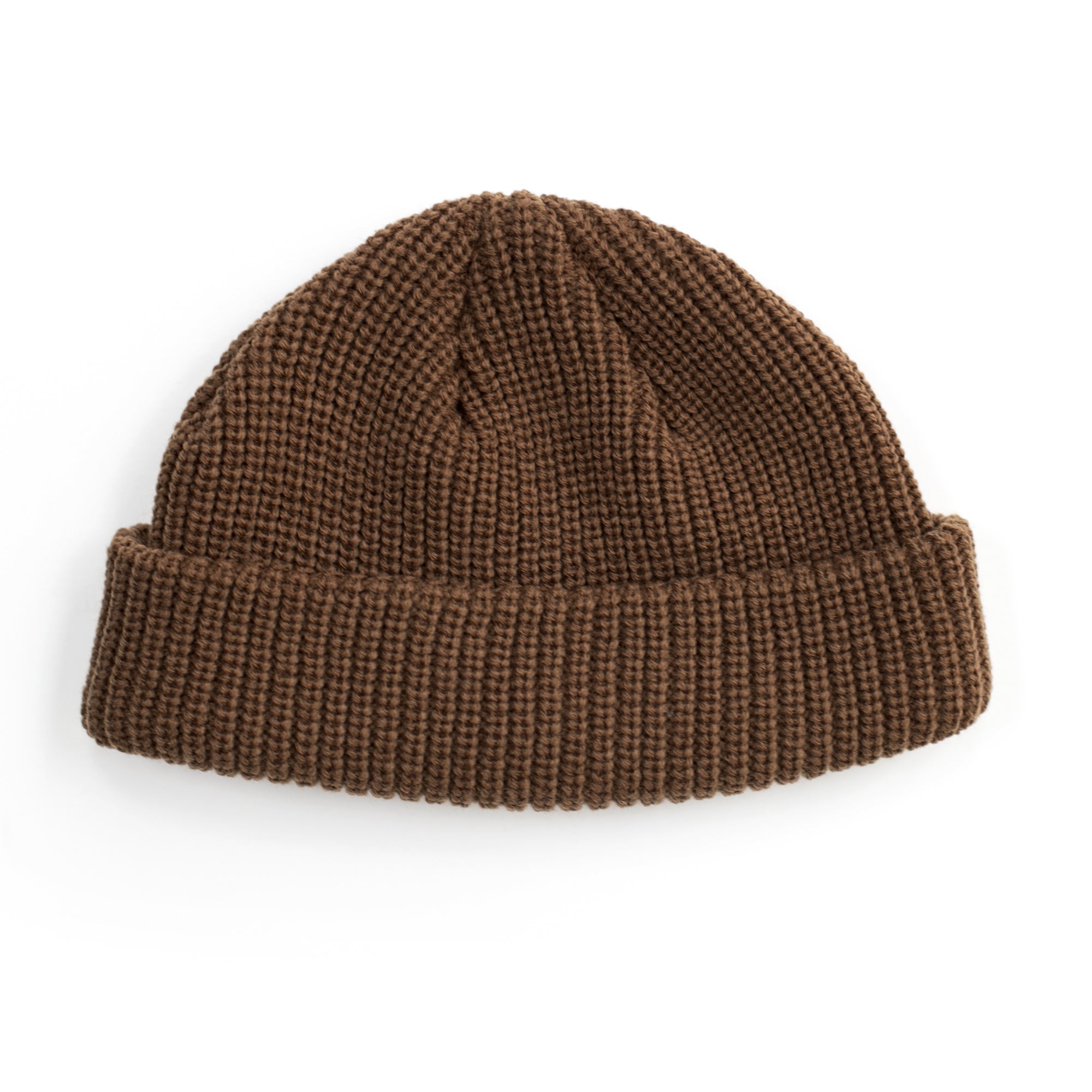 MONOGRAM BEANIE in Blue/Brown