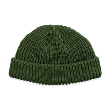 Load image into Gallery viewer, Green Fisherman Micro Beanie