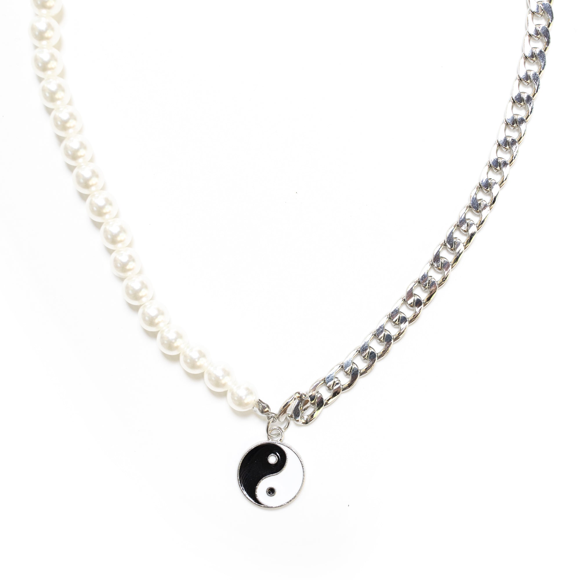 Yin yang hot sale necklace claire's